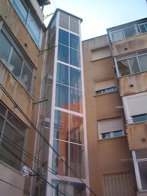 Ascensores exteriores en Madrid